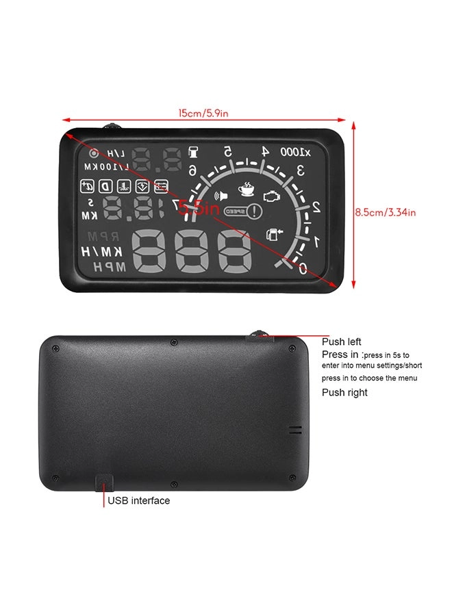 Head Up Display - 5.5 inch