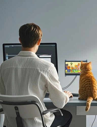 Mini Monitor - JUN-7LP-FBA 7 Inches 1024x600