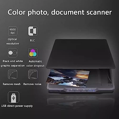 A4 Large Format Flatbed Scanner - USB 2.0