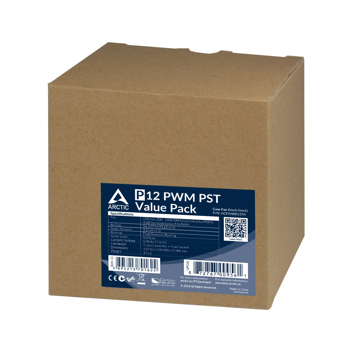 P12 PWM PST - 5 Pack 120 mm