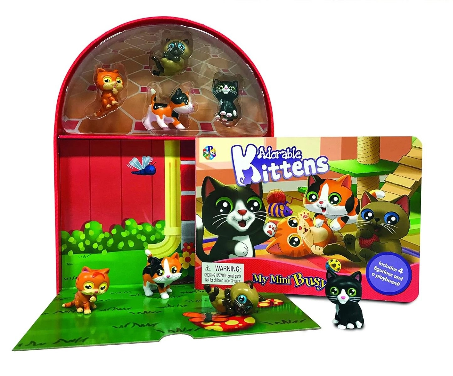 Phidal Adorable Kittens Board Book - 3 years+