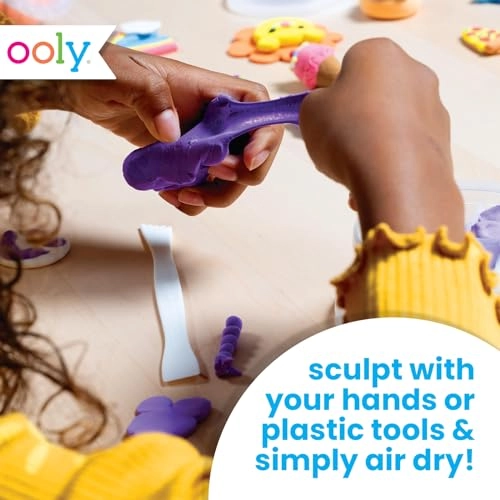 Air Dry Clay - 12 Colors 3 Shaping Tools