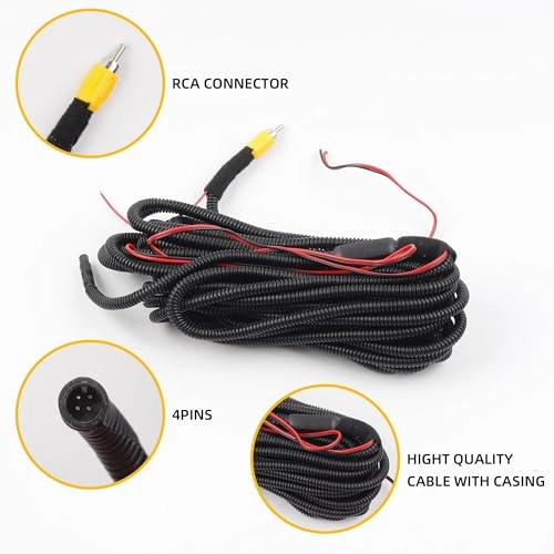 Tailgate Handle with Backup Rear View Camera - RCA 640*480 pixels