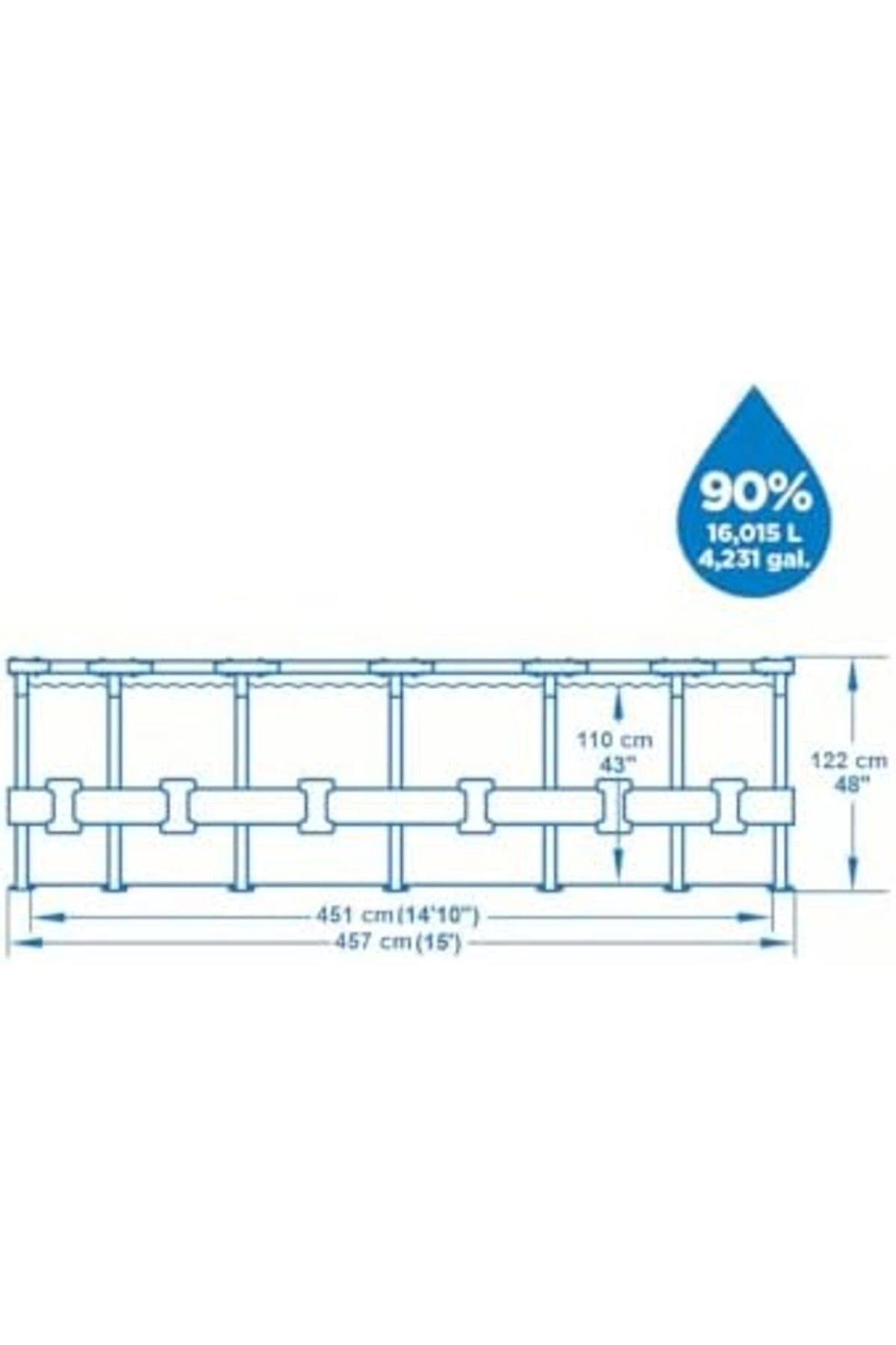 Steel Pro Max - 15 ft x 48 in (4.57 m x 1.22 m)