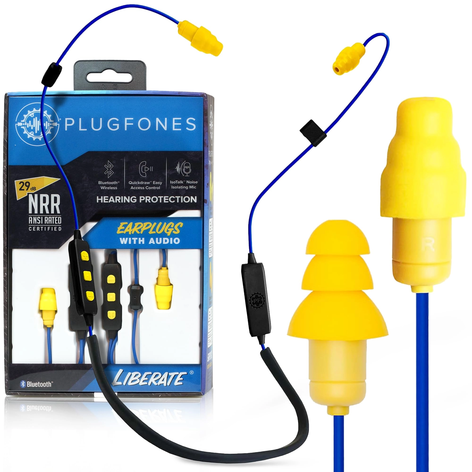 Plugfones Liberate 2.0 Wireless Earbud