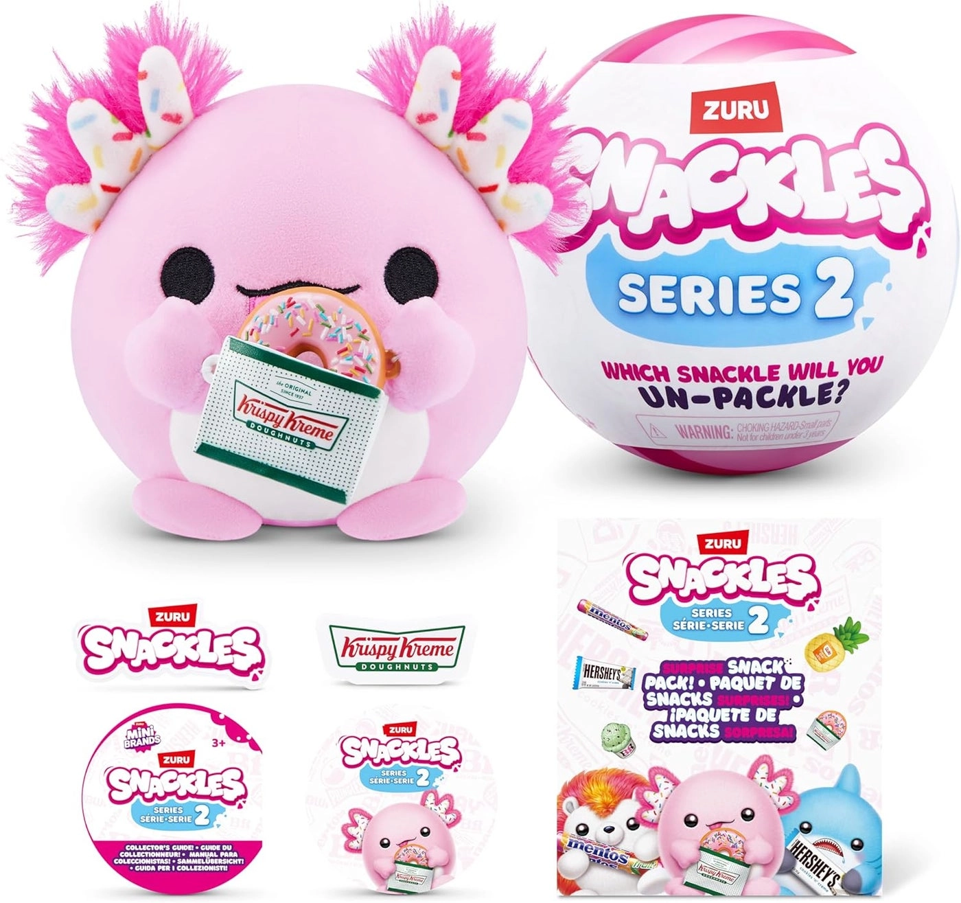 ZURU Snackles - Snackles Series 2 - 13 cm - Assorted Styles