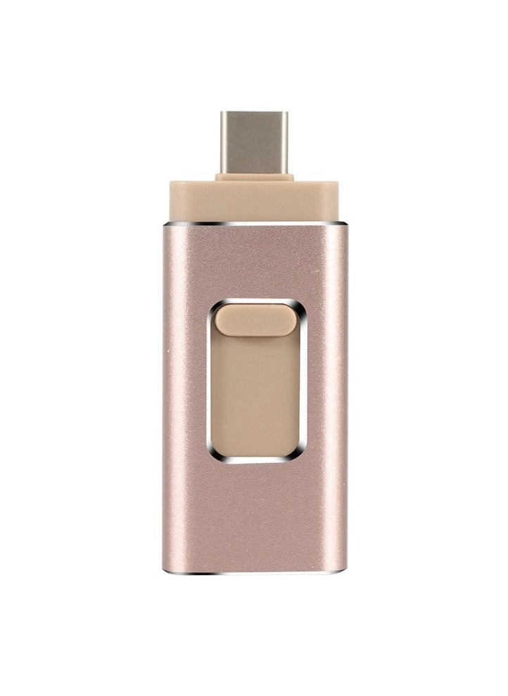 USB Flash Drive - Type-C Interface + apple Head + USB 256GB