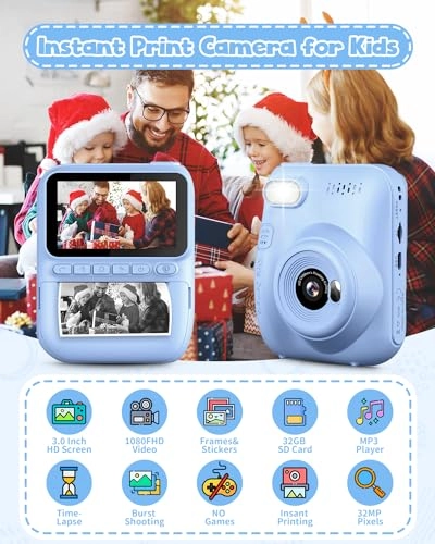 children's camera - 3.0-inch 32MP 1080FHD