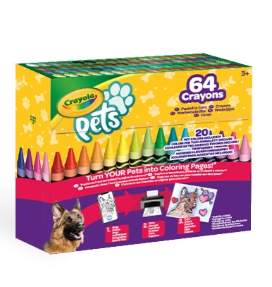 Classic & Limited Edition Retired Color Crayons - 64 Pcs