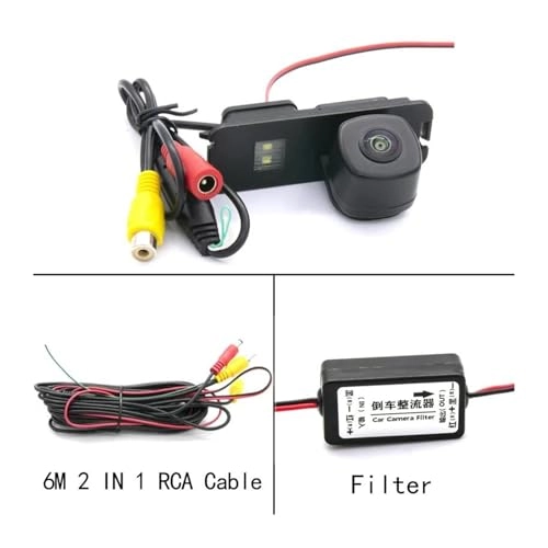 Reverse car rear view camera - Night vision Wired 720 x 540 pixels