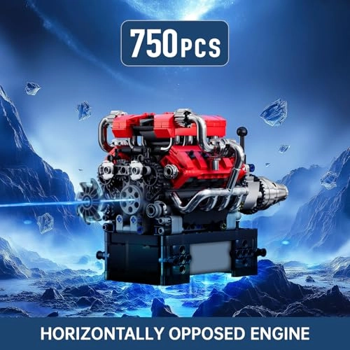 10204 - V8 motor Motor Engine Model Kit