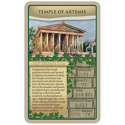 Top Trumps: Wonders of The Ancient World - Card Game