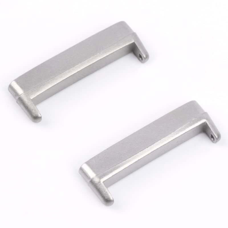1 Pair Metal Watch Band Connectors for fitbit Versa 4 / Sense 2