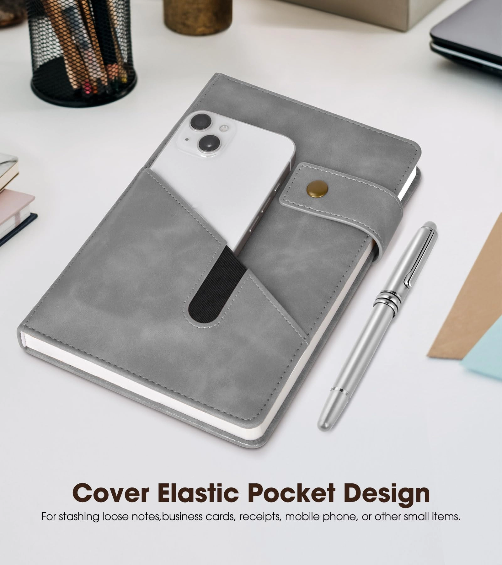 Lined Leather Journal - A5 200 Pages