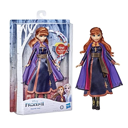 Anna Doll - Singing Music Purple Dress Ages 3+