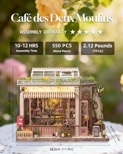Book Nook Kit - Cafe Garden