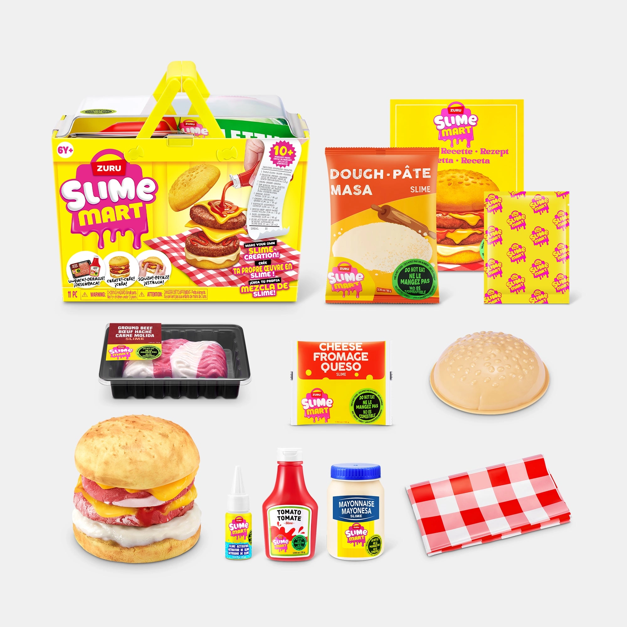 ZURU Slime Mart Burger - 6+ years 12 pcs
