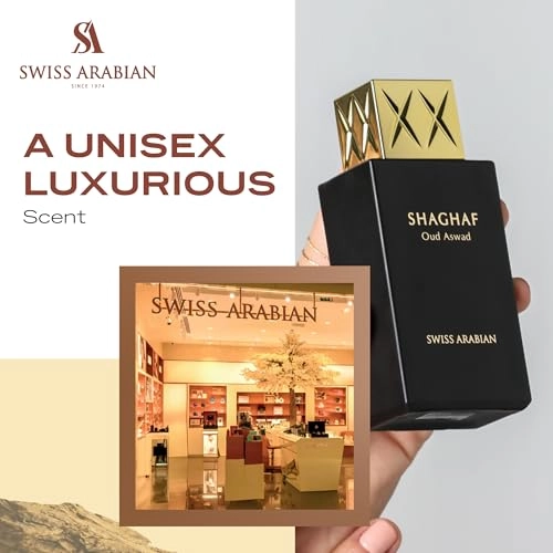 Shagaf Oud Aswad 985 Eau de Parfum 75ml