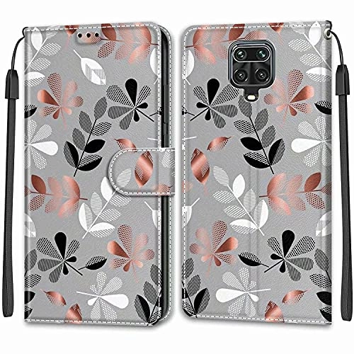 Nadoli Wallet Case Folio for Xiaomi Redmi Note 9 Pro