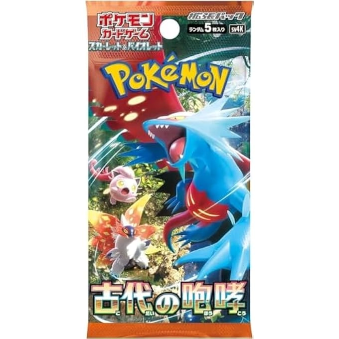 Scarlet & Violet Expansion Pack Ancient Roar Booster Box - Japanese 30pcs