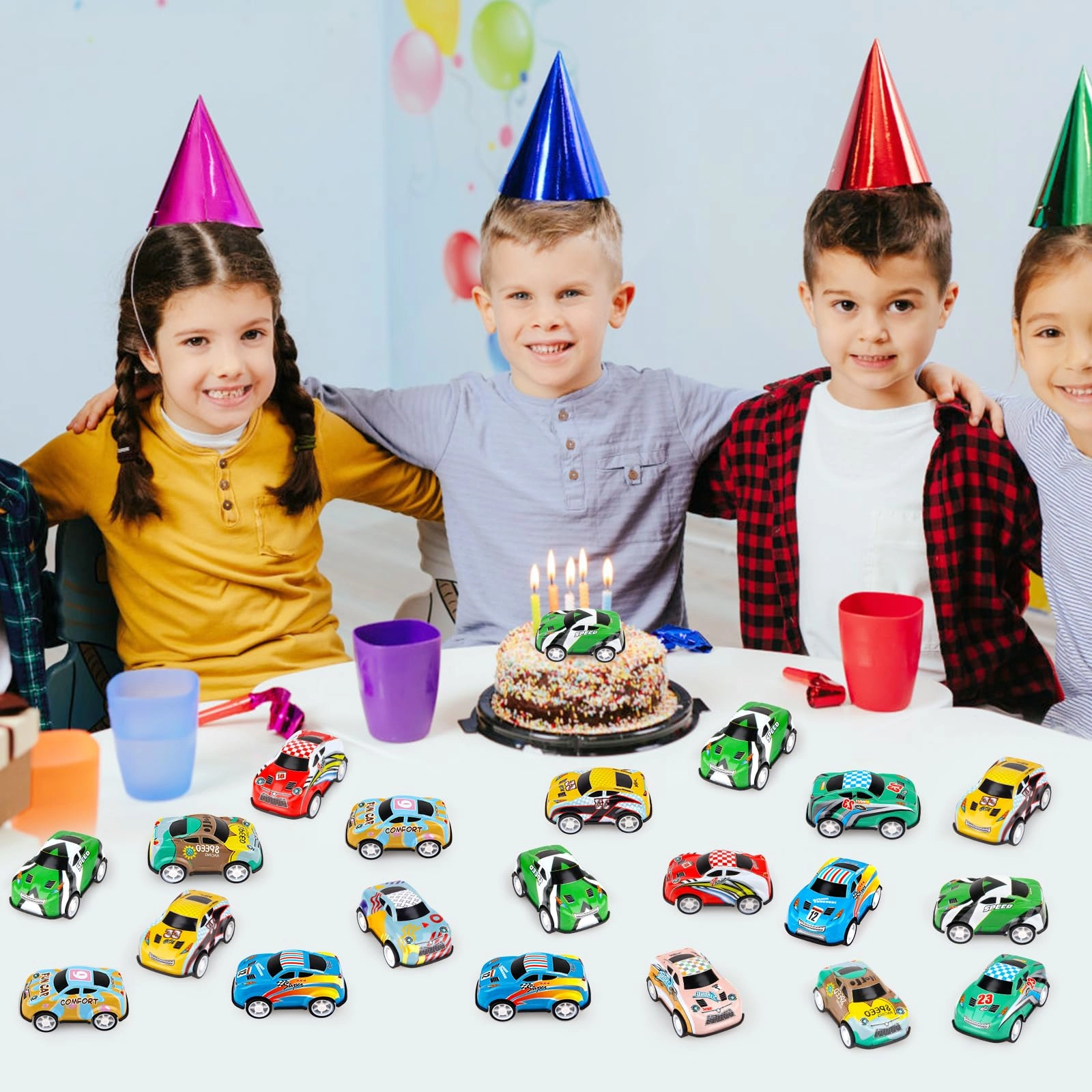 Mini Pull back Cars - 36pcs