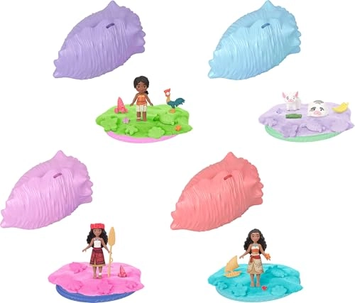Moana Small Doll - Ocean Shell Reveal Multicolor Ages 3+