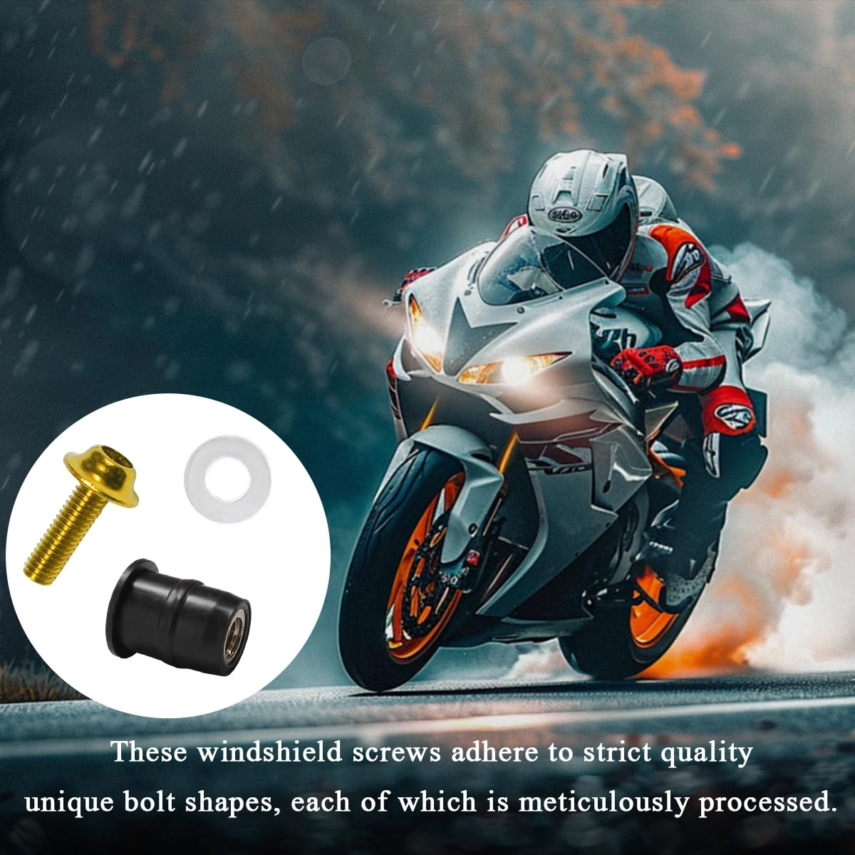 Motorcycle Windshield Bolts Screws Kit
