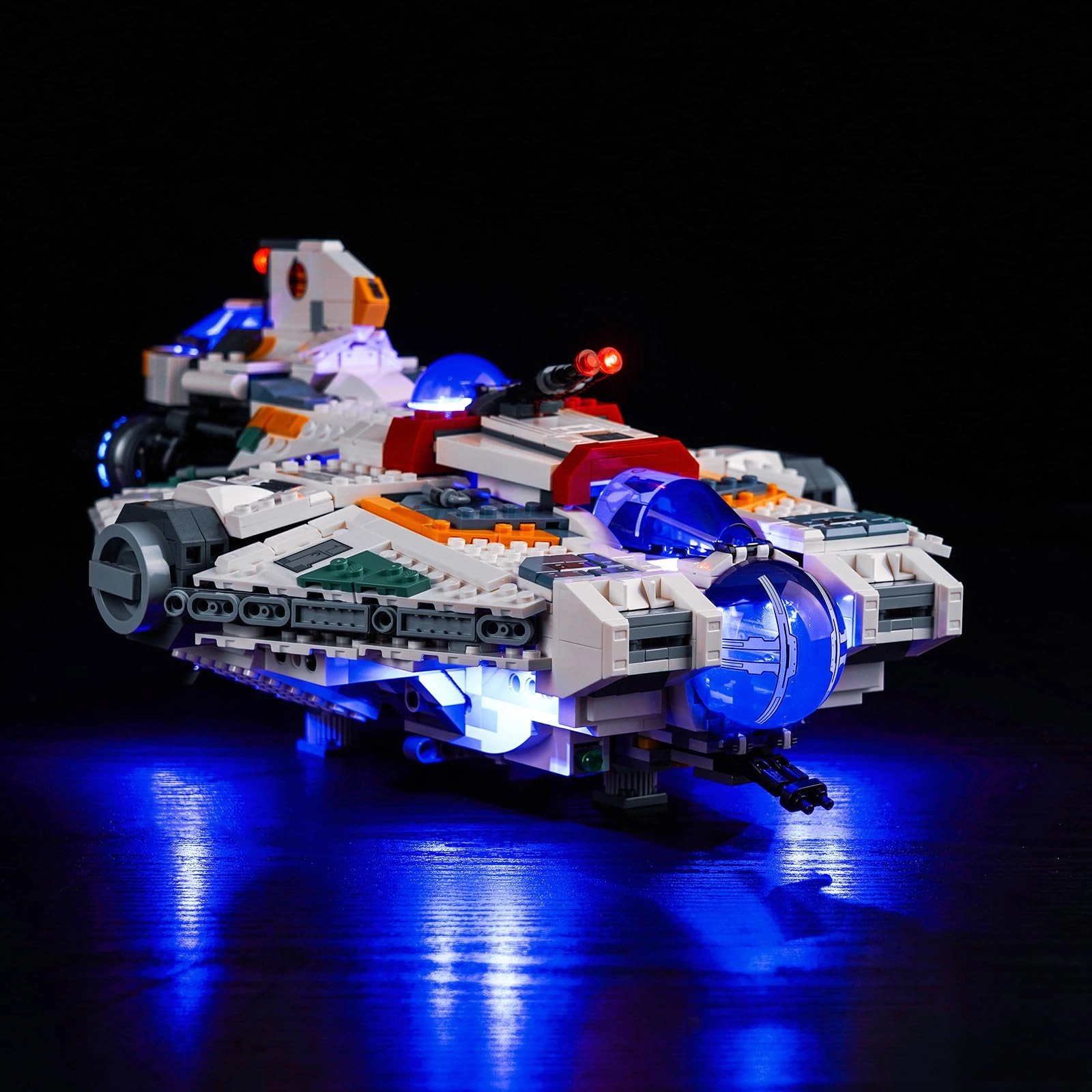 BrickBling LED Light Kit for Lego Ghost & Phantom II - 75357 Blue