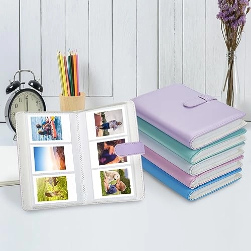 2x3" 108 Pockets Vegan Leather Photo Album