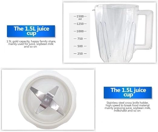 Electric Food Processor - 3.8L 600W