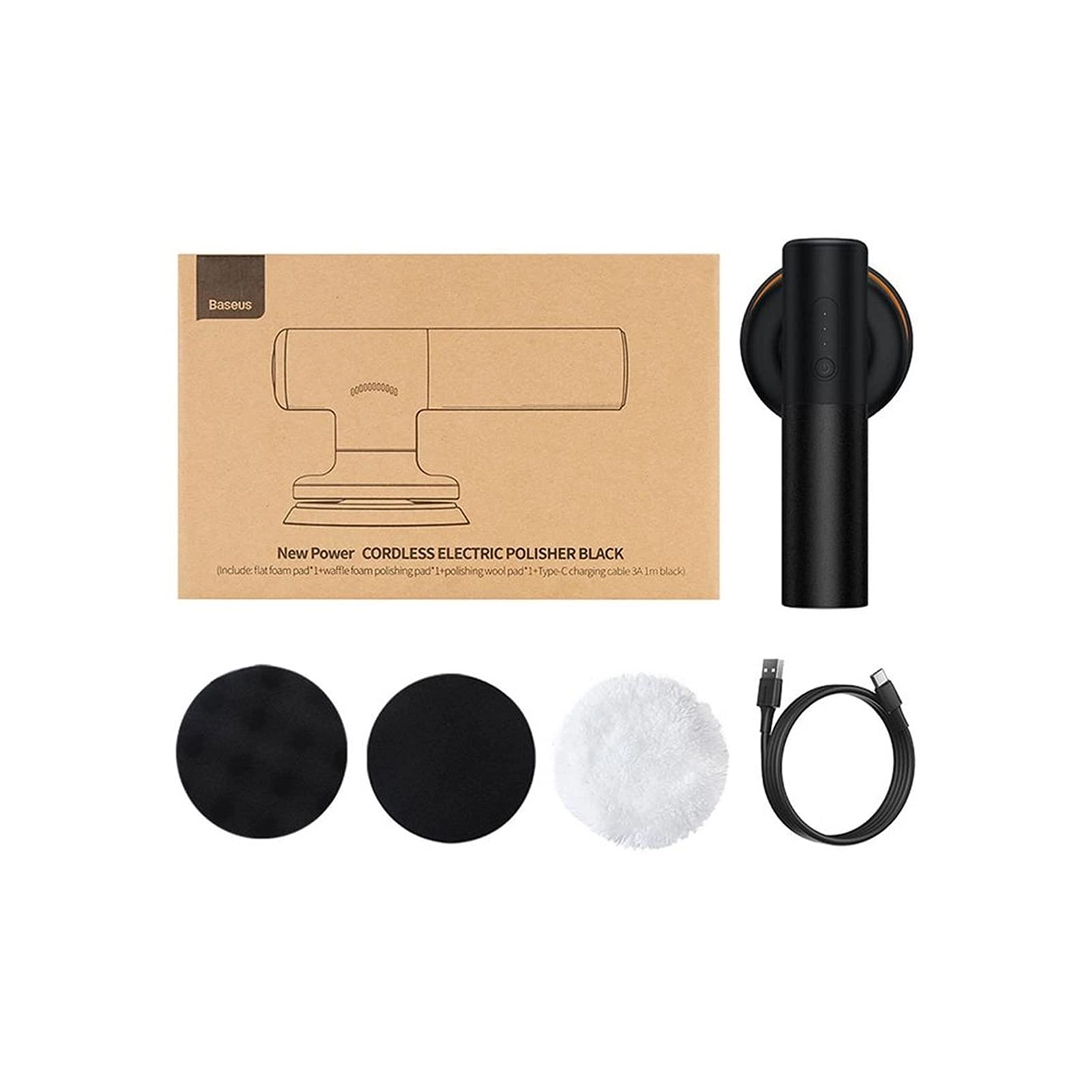Puresilks Car Polisher - 4000mAh