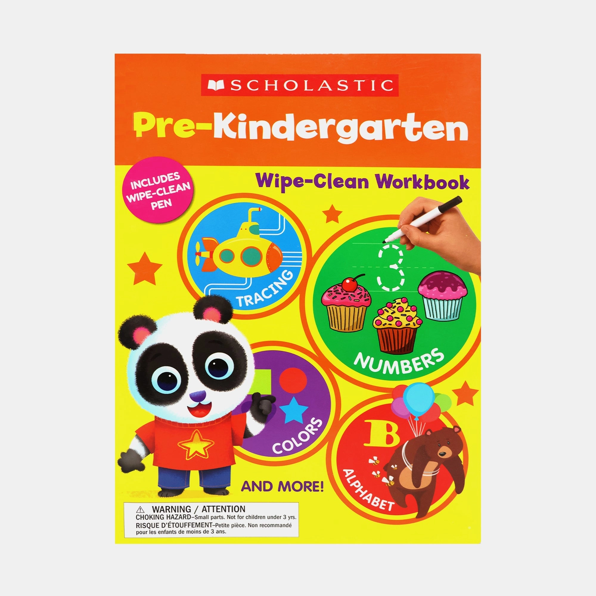 Pre-Kindergarten Wipe-Clean Workbook