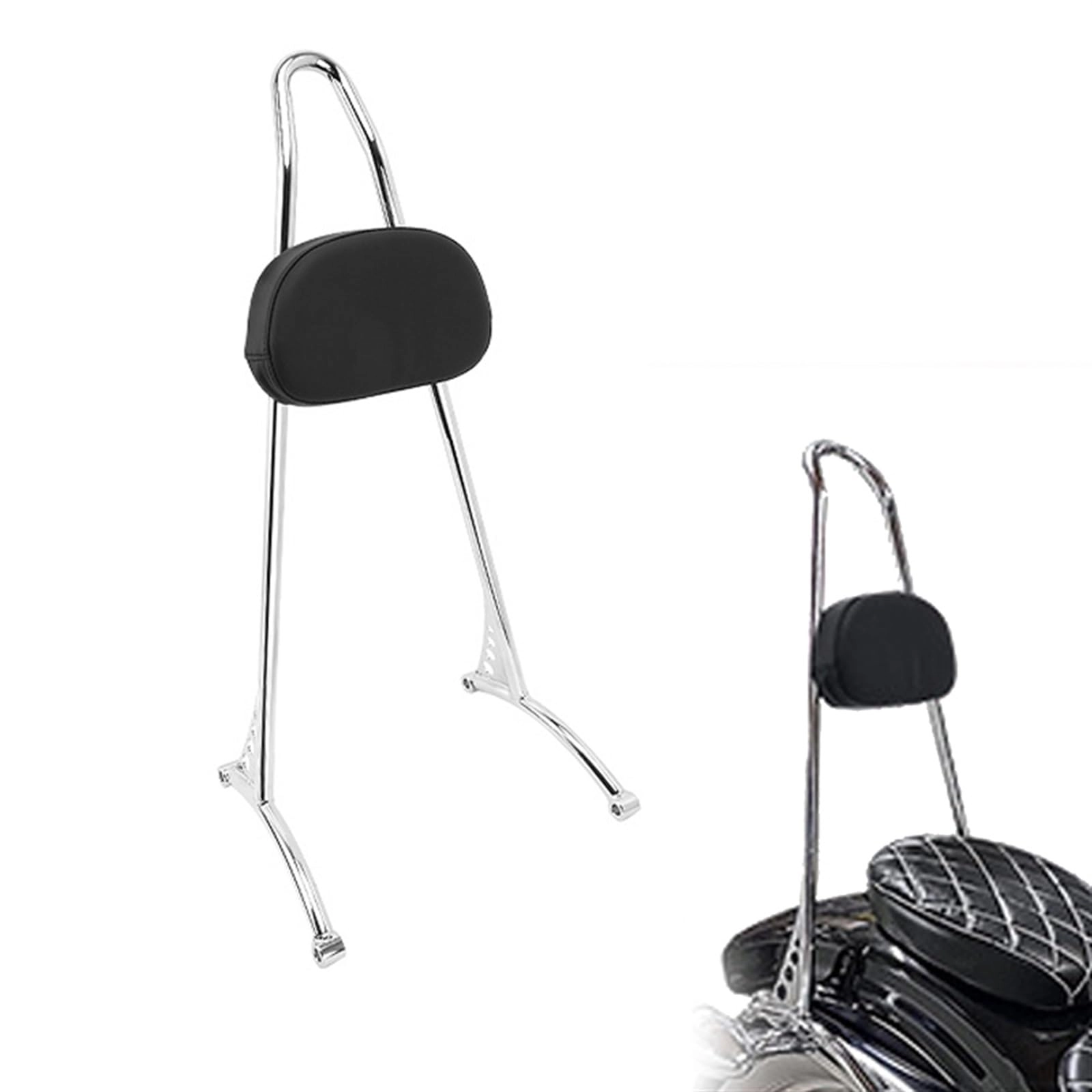 DCXXAN Rear Passenger Backrest Sissy Bar - Harley Sportster Iron XL883N 2009 2010 2011 2012 2013 2014 2015 2016 2017 2018 2019 2020