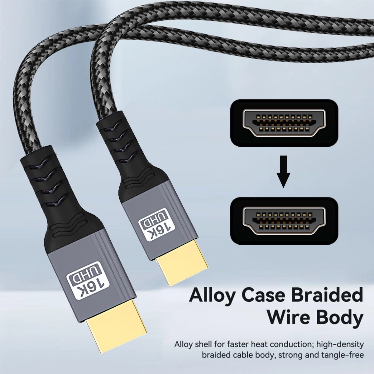 8K HDMI Cable 2m with Ethernet