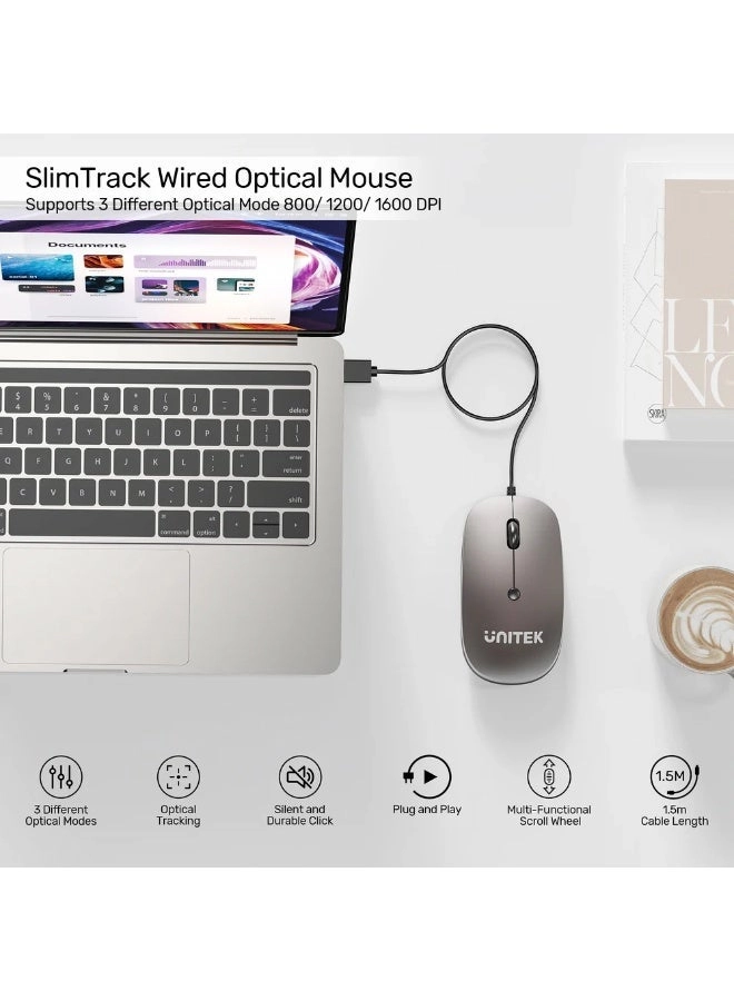 SlimTrack Mouse - Wired