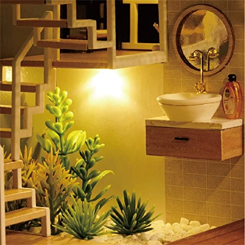 Dollhouse Miniature DIY House Kit - Half of the Garden 1:32