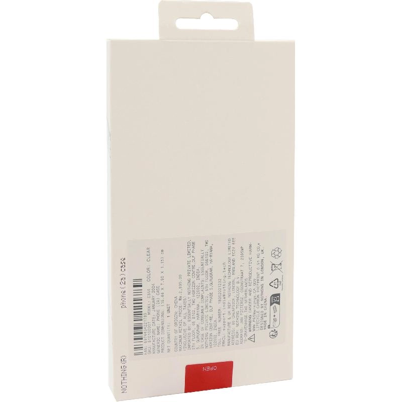 Bumper Case Clear Case for Nothing Phone (2a)