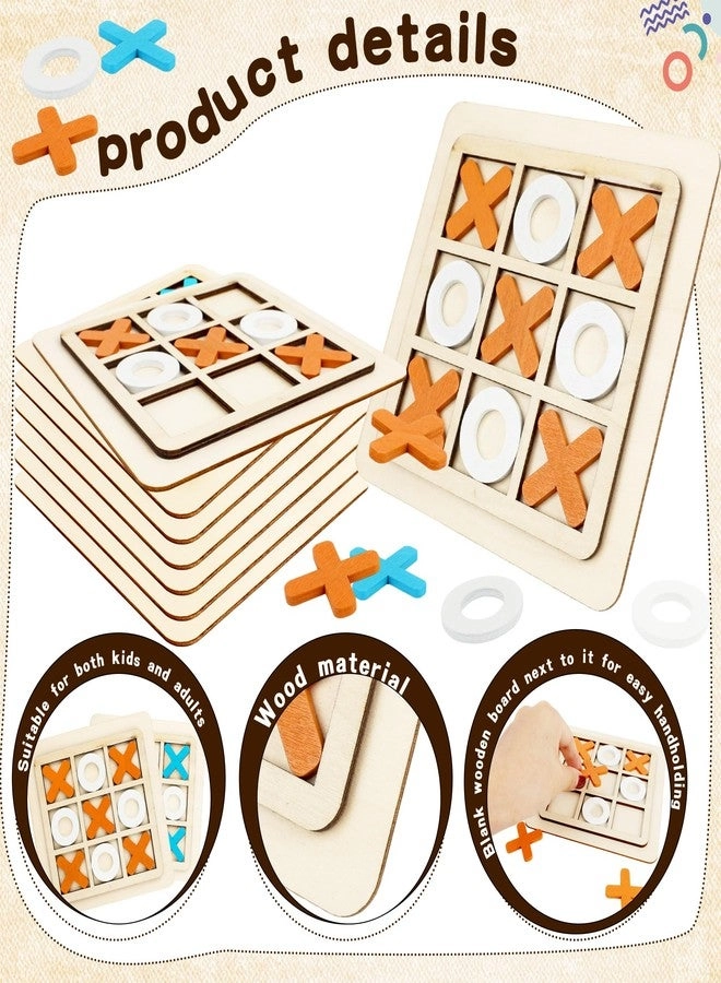 Tic Tac Toe - Wooden 12 Pack