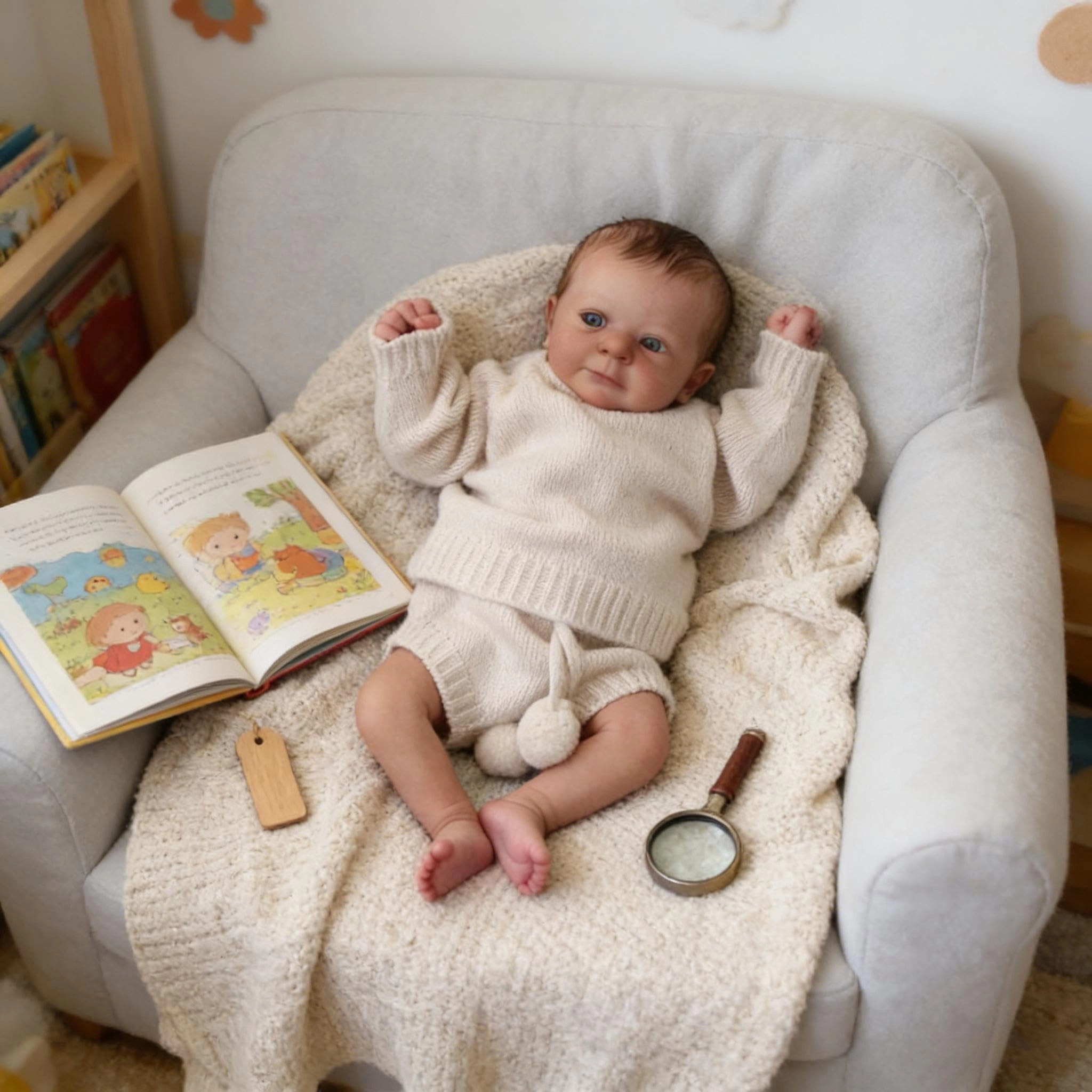 Felicia Reborn Baby Doll - 19 Inch Vinyl Ages 3+