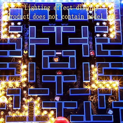 LED Light Kit for LEGO Icons PAC Man Arcade 10323 - Movie 4.5-5V