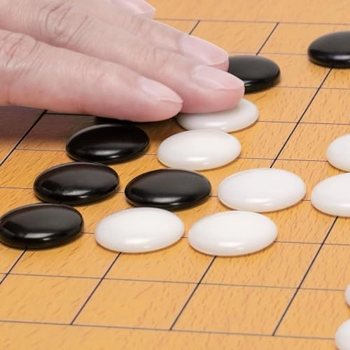 Go Game Set - 9x9 playing field Melamine stones