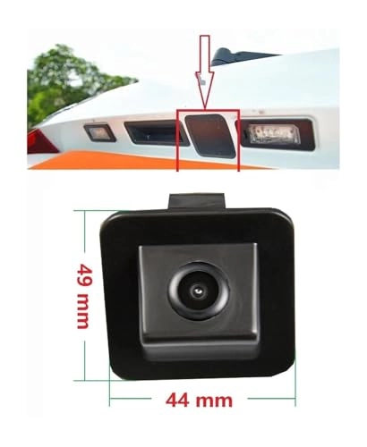 Rear Camera - Night vision 4-PIN HD