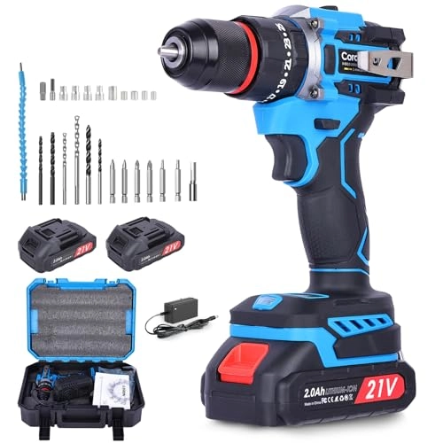 Cordless Drills Driver Brushless - 2000mAh