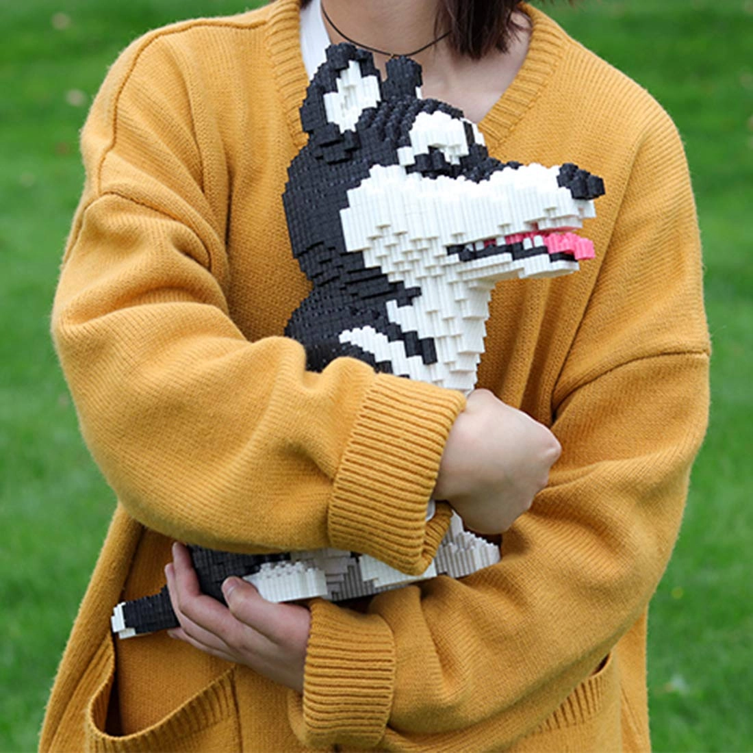 Dog Micro Building Blocks - Big Husky 6478 pcs