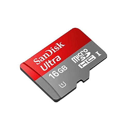 Ultra microSDHC Memory Card - 16GB + SD Adapter