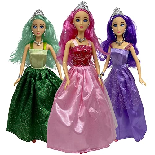 Belle of the Ball Princess Dolls - 11.5" Plastic Caucasian