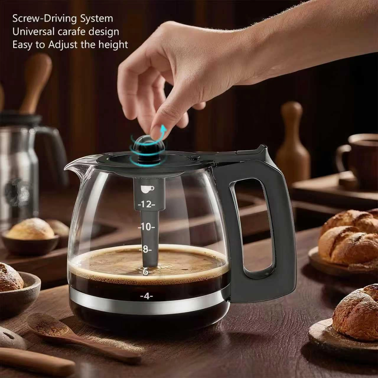 Coffee Machine Replacement Glass Pot - 18L