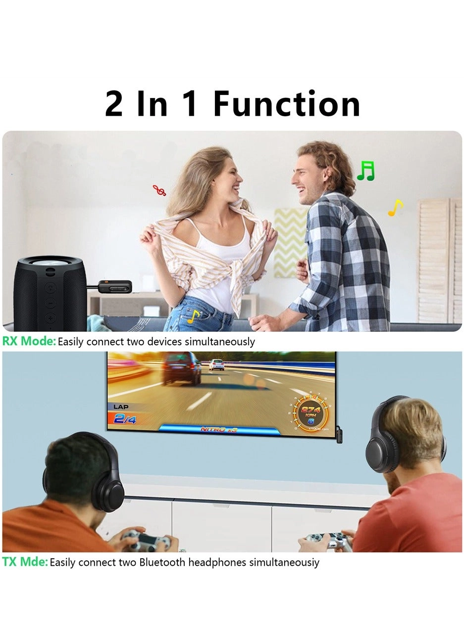 Bluetooth Adapter - 5.2+EDR USB/AUX USB 5V