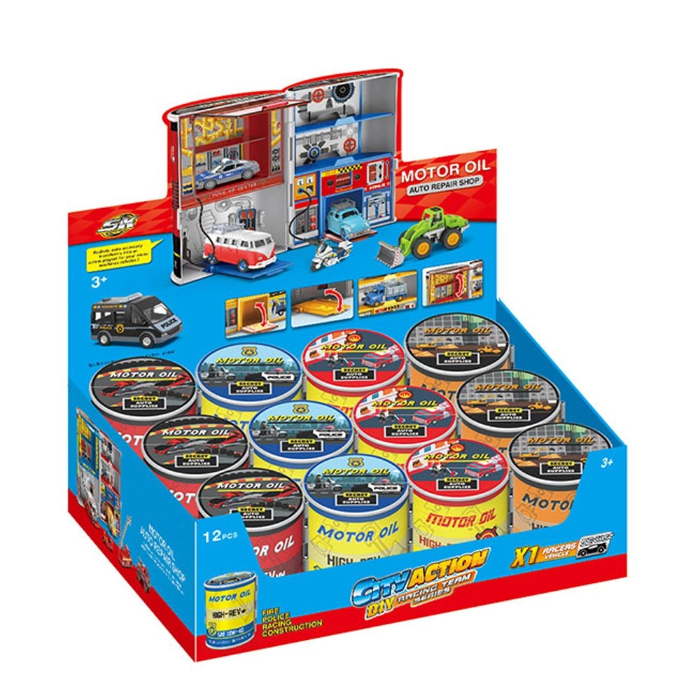 Parking Lots - 1 pc Assorted Die-Cast Playset