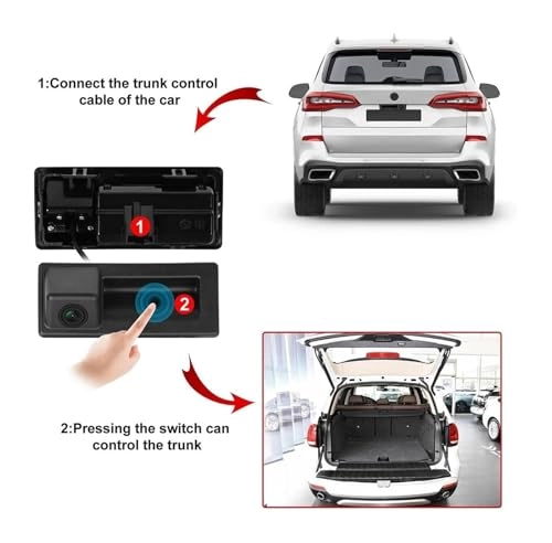 Reverse car rear view camera - Night vision Wired 720 x 540 pixels